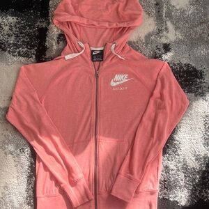 Nike Coral Full-Zip Hoodie
